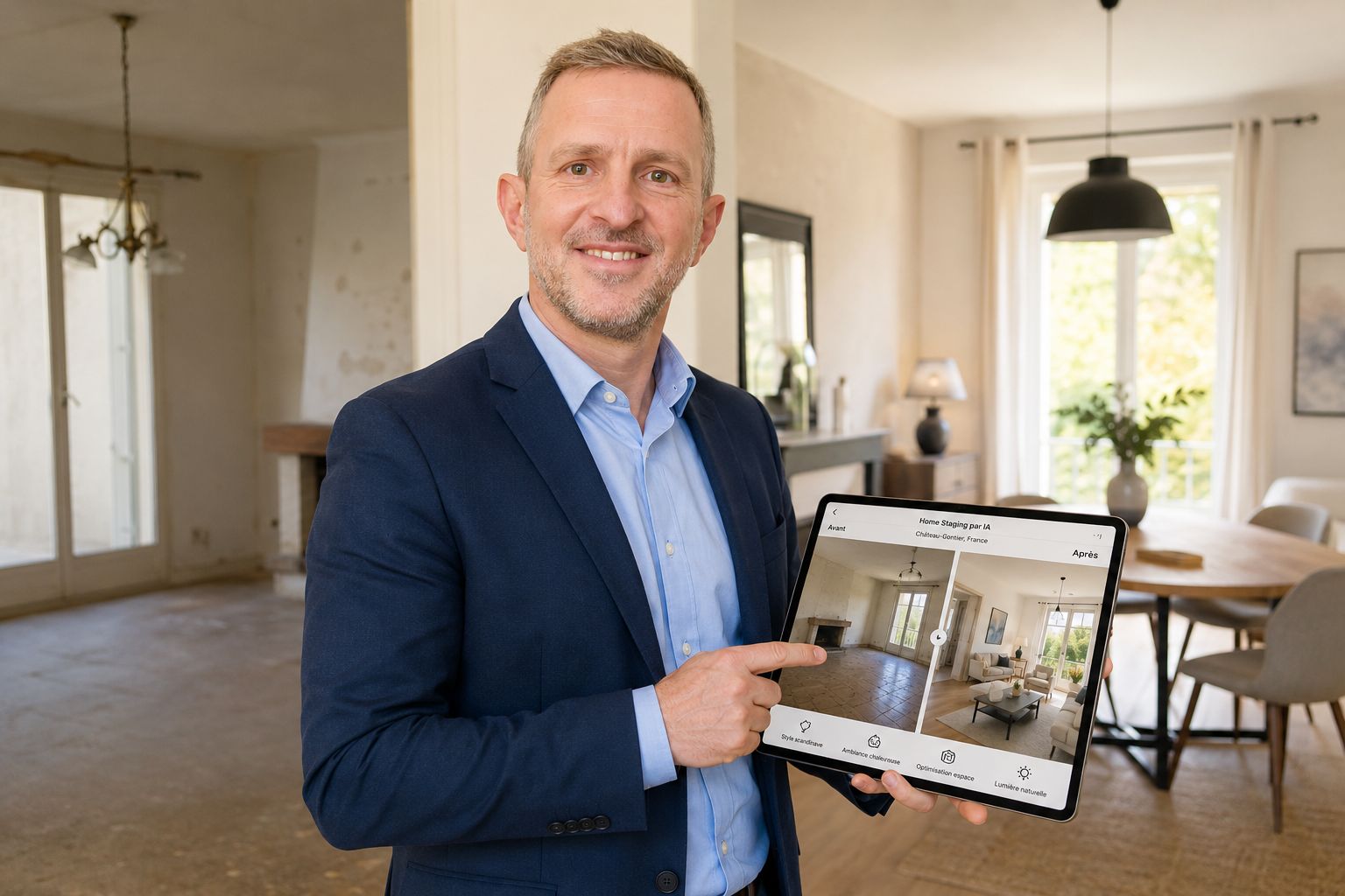 Home staging à Château-Gontier